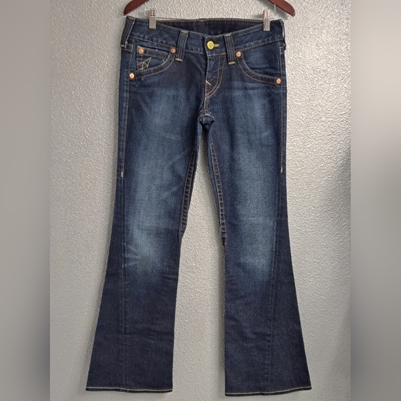 True  Religion Twisted Inseam Jeans    Size 28 - Picture 1 of 10